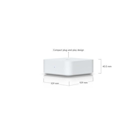 Streamer audio digital PoE multi-zonă UniFi Ubiquiti PoE Audio Port, Alb, UPL-Port-W